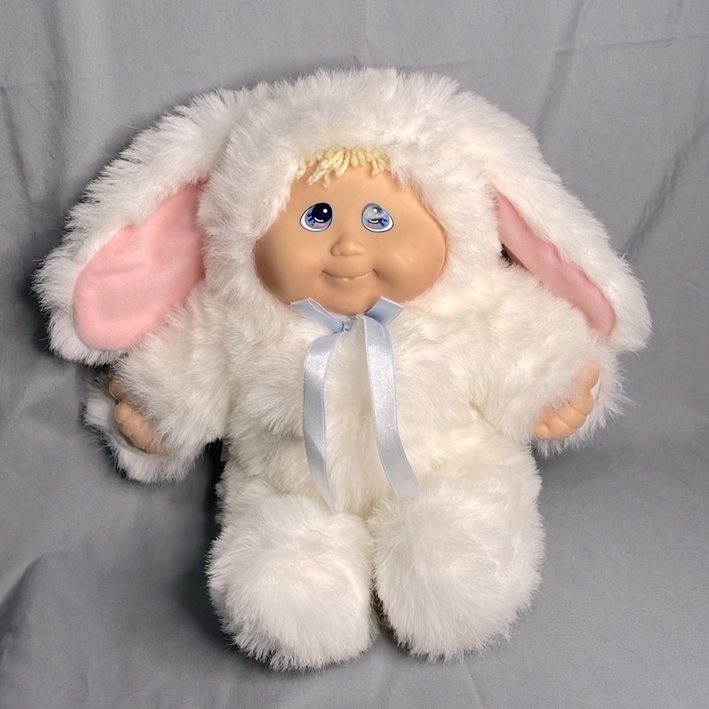 Vintage Kuddle Love Kids 1997 Special Friends White Rabbit Doll Plush